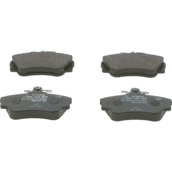 Brzdová destička Sada brzdových destiček, kotoučová brzda BOSCH 0 986 460 989