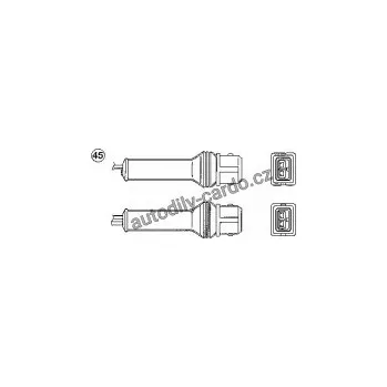 Lambda sonda Lambda sonda NGK OZA446-E48 - PEUGEOT