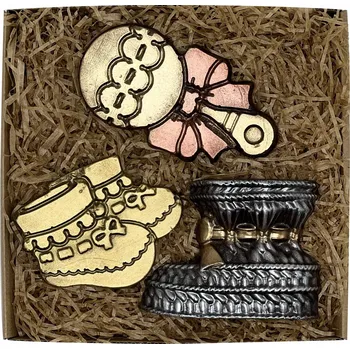 Čokoláda Chocolenka Čokoládová sada - Batole č. 2 (zlatá)