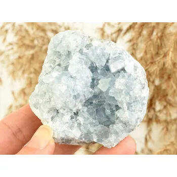 Přírodní kámen Celestýn drúza přírodní (Madagaskar) 235g