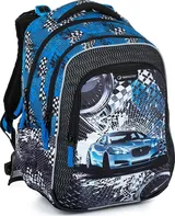 Školní batoh Bagmaster Lumi 23 D 23 l modré auto