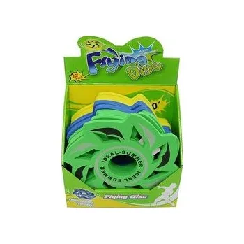 Hra na zahradu Dysk latający, frisbee MIX (12szt)