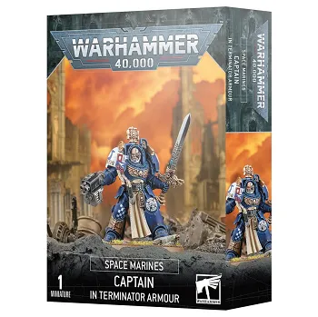 Desková hra Warhammer 40000: Space Marines: Captain in Terminator Armour