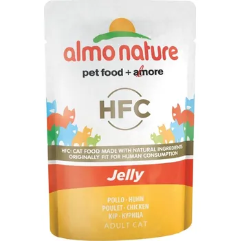 Krmivo pro kočku ALMO NATURE HFC Jelly - Kuřecí prsa v želé 55g