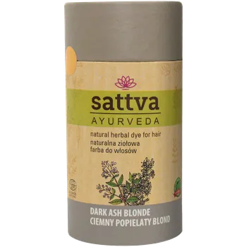 Barva na vlasy Sattva Ayurveda henna tmavě popelavá blond, 150 g