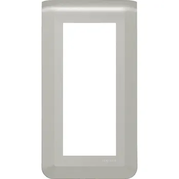 Elektrická zásuvka LEG 079325L MOSN PL. RÁM. 5M VER. HLIN