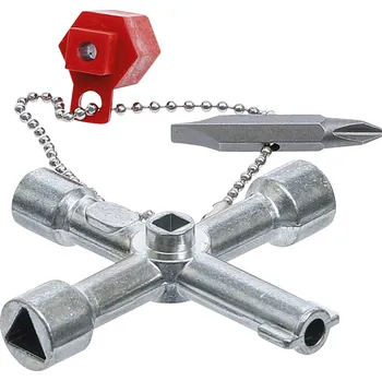 Dílna BGS BGS9415, Univerzální klíč na rozvodné skříně pro elektroměry a skříňové zámky