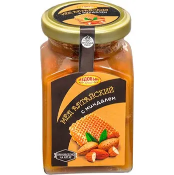 Med Altajský s mandlemi 320g MK