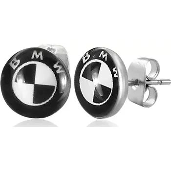 Náušnice Ocelové náušnice - logo automobilové značky