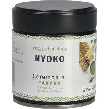 Čaj Japan Matcha Nyoko Takara BIO Ceremonial v dóze - zelený čaj