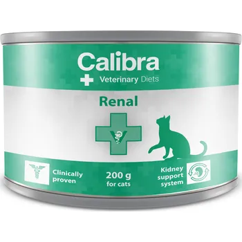 Krmivo pro kočku Calibra VD Cat konz. Renal 200g (min. odběr 6 ks)