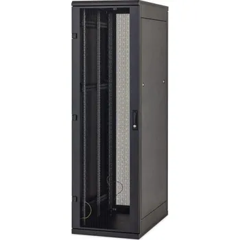 Rozvaděč TRITON Stojanový rozvaděč 15U (š)600x(h)800, skleněné dveře, černý RMA-15-A68-BAX-A1