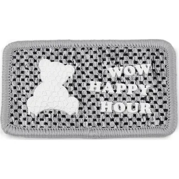 Nášivka 3D šedá (1 kus)