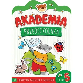První čtění Akademia przedszkolaka od 5 lat. Edukacyjna książeczka z naklejkami - opracowanie zbiorowe