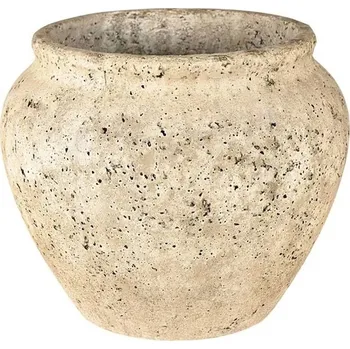 Váza Villa Collection Cementová dóza na dekorace loev 25 cm