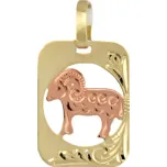 Zlatý přívěšek znamení-Beran 02/745241010359