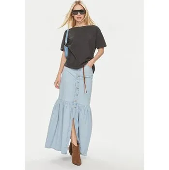 Dámská sukně ViCOLO Džínová sukně DB5089 Modrá Regular Fit S