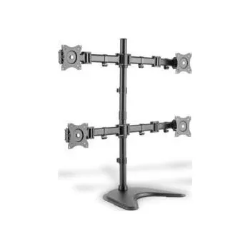 Monitor Universal Monitor Stand, 4xLCD, 27", max. load 8kg, adjustable and rotated 360 (DA-90364)