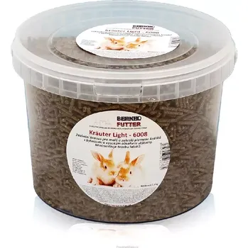 Krmivo pro hlodavce BF granule light pro králíčky, kbelík 2,2kg