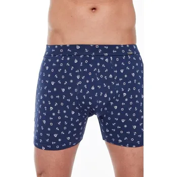 Boxerky Cornette boxerky prime 904/112 - modrá, XL (Bavlněné pánské boxerky Cornette Prime 904)