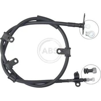 Lanko parkovací brzdy Tažné lanko, parkovací brzda A.B.S. ABSK17433