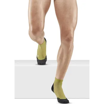 Pánské ponožky CEP Kotníkové outdoorové kompresní ponožky LIGHT MERINO Pánské Velikost: IV, Barvy: olive