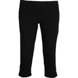 CARLA 0317 legíny 3/4 dámské - černá - XL