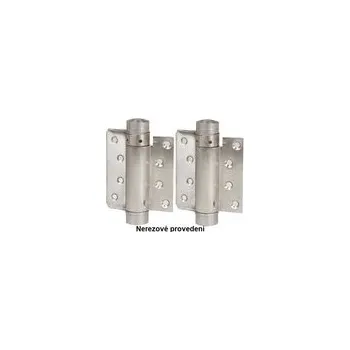 Dveřní kování Pant 101-30INOX 2ks. nerezový pružinový 100mm ( pár )