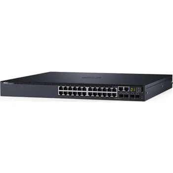 Switch Dell S3124P L3 PoE+ 24x1GbE 2x Combo 2x 10GbE SFP+ 210-AIMO
