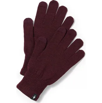 Rukavice rukavice SMARTWOOL LINER GLOVE black cherry heather - L