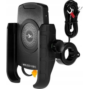 Držák telefonu s indukční nabíječkou USB-C typ R9W-PD