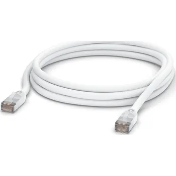 Síťový kabel Ubiquiti UACC-Cable-Patch-Outdoor-3M-W, Venkovní UniFi patch kabel, 3m, Cat5e, bílý UACC-CABLE-PATCH-OUTDOOR-3M-W