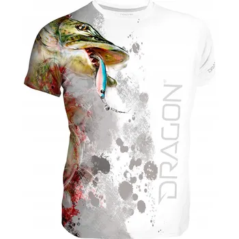 Rybářské oblečení DRAGON Tričko TD CoolMax Štika Velikost: XL Získejte slevu -5% za registraci v e-shopu