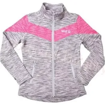 Dívčí vesta DÍVČÍ MIKINA šedá Wolf M2441 (Dívčí funkční mikina)