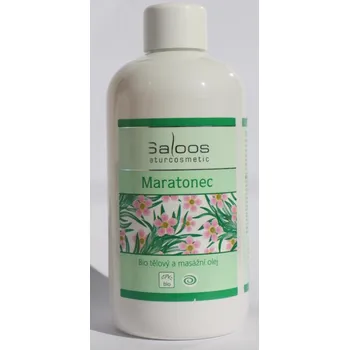 Masážní přípravek Maratonec - BIO tělový a masážní olej Saloos 250 ml - min. trv. 10/24
