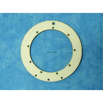 Dřevěný výřez, O74, LAPAČ SNŮ-kruh s dírkami, 8cm, 1ks