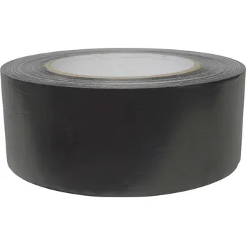 Lepicí páska Hliníková páska ALU ČERNÁ 50mm x 50m samolepící se skelnými vlákny