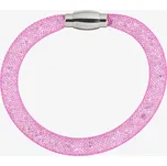 Preciosa Náramek z chirurgické oceli Scarlette s českým křišťálem, růžový