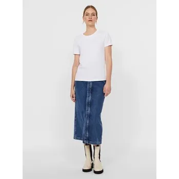 Pánské tričko Vero Moda T-Shirt Paula 10243889 Bílá Regular Fit XXL