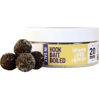 Boilies Boilies v soli The Big One Hook Baits in Salt 24mm 120g - Lemon - Fish - Garlic