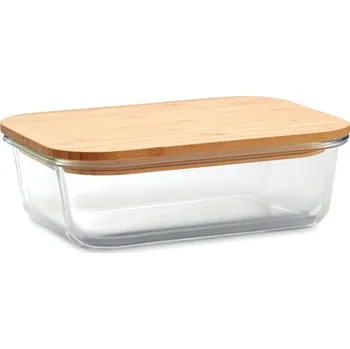 Svačinový box Skleněný box na jídlo s víkem Tundra lunchbox
