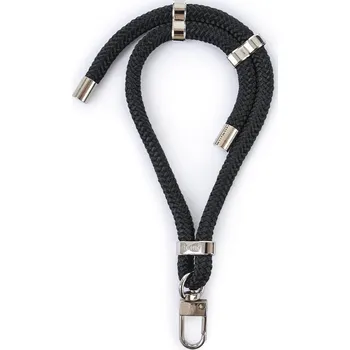 ČERNÁ KLÍČENKA S KARABINOU HICHIC BlackSilver