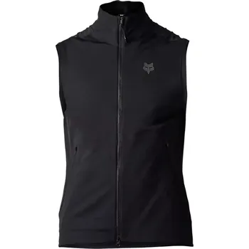 Cyklistické kalhoty Pánská cyklistická vesta Fox Flexair Vest Black