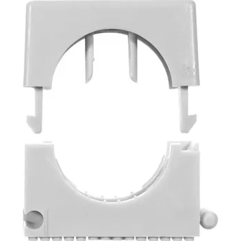 kabelová chránička Elektro příchytka fischer SCH GR 1619 16-19mm šedá (50ks)