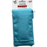 Univerzální látkové pouzdro Swissten Pocket 6,8 se šňůrkou - modré