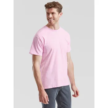 Chlapecké tričko Men's Pink T-shirt Valueweight Fruit of the Loom Fruit of the Loom růžová 2463219