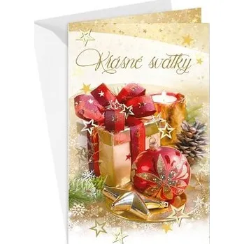 ARGUS Vánoční přání s kapsou na peníze 11-6458c