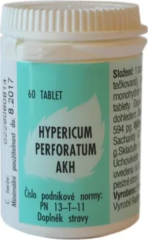 Homeopatikum AKH Hypericum perforatum 60 tbl.