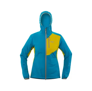 Tilak Trango s kapucí Lady turkish tile / antique moss L; Modrá bunda + DÁREK DLE VÝBĚRU!