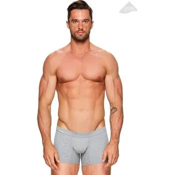 Boxerky Pánské boxerky Push-Up Efect 01/1-21/04 FABIO šedá melír M
